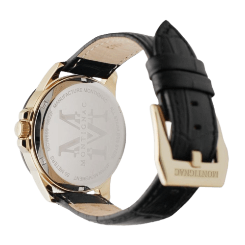 Montre MONTIGNAC Homme en Cuir MOW609