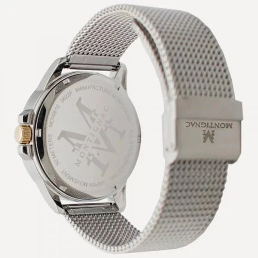 Montre MONTIGNAC Homme en Acier Milanais MOW610
