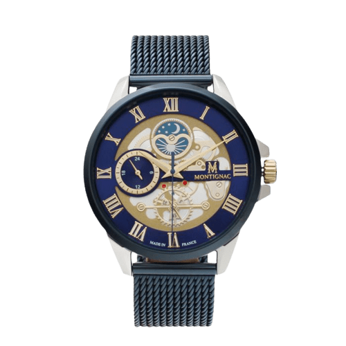 Montre MONTIGNAC Homme en Acier Milanais MOW611