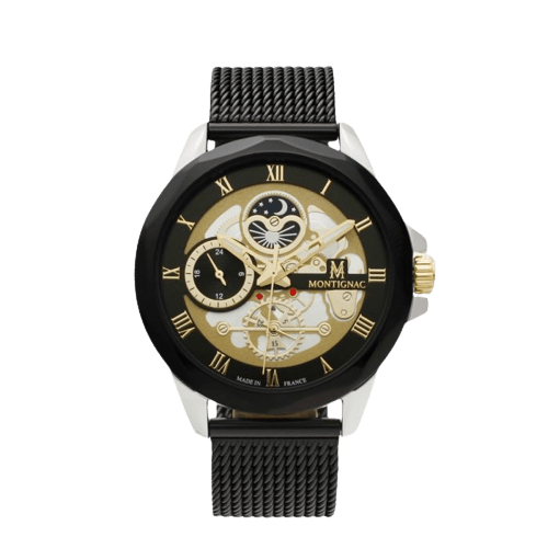 Montre MONTIGNAC Homme en Acier Milanais MOW612
