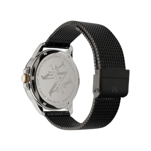 Montre MONTIGNAC Homme en Acier Milanais MOW612