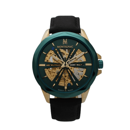 Montre MONTIGNAC Homme en Cuir MOW613