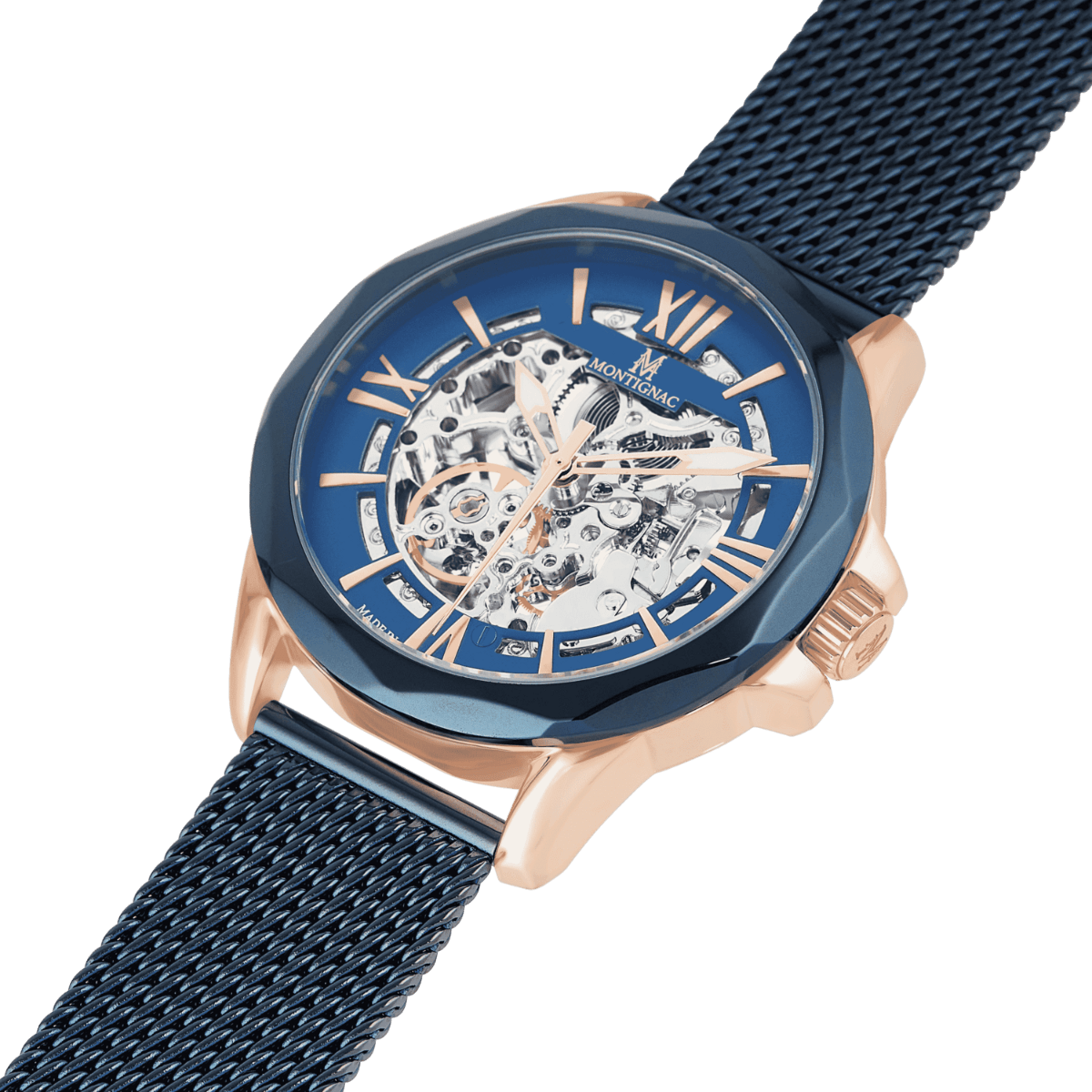Montre MONTIGNAC Homme Automatique en Acier MOW804