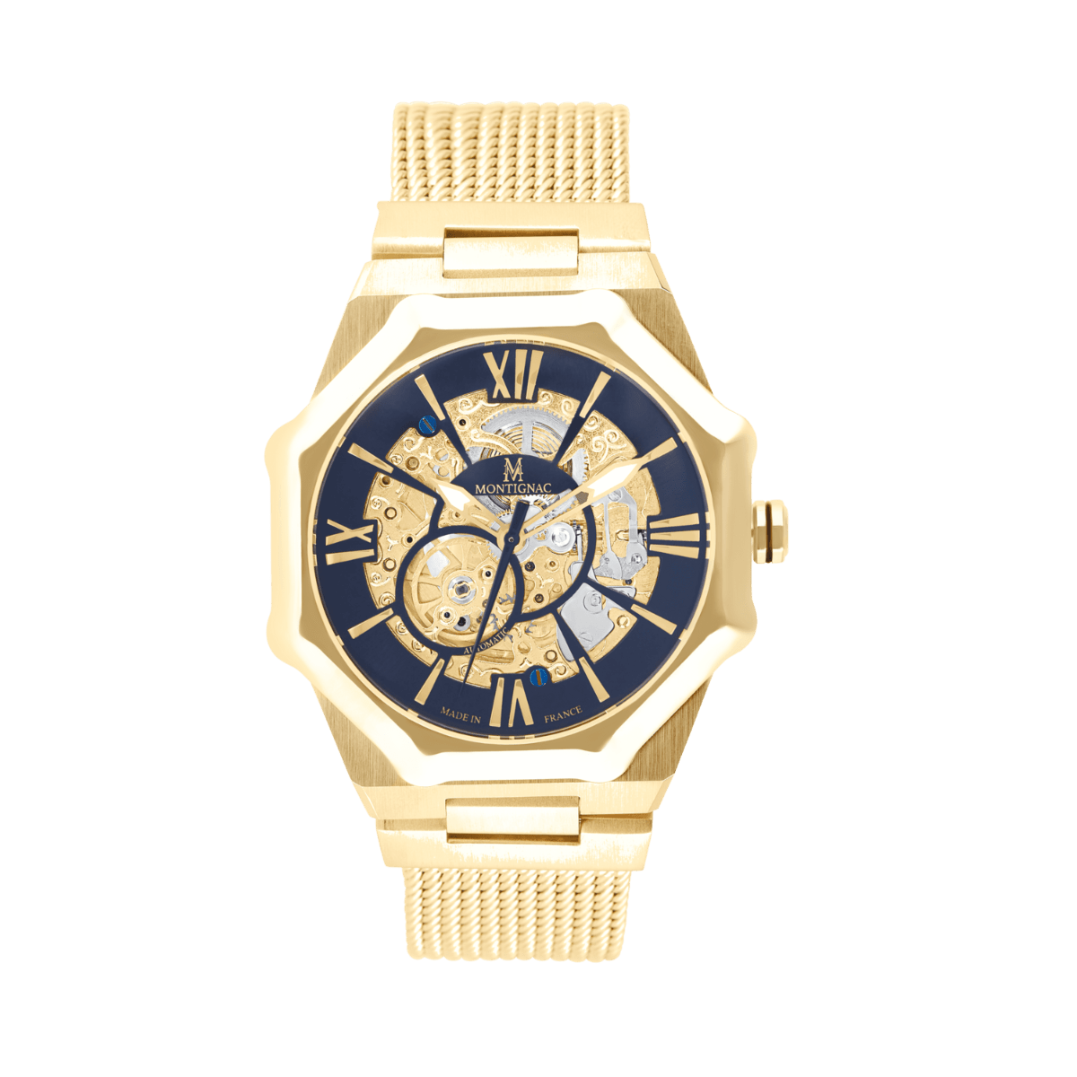 Montre MONTIGNAC Homme Automatique en Acier MOW807