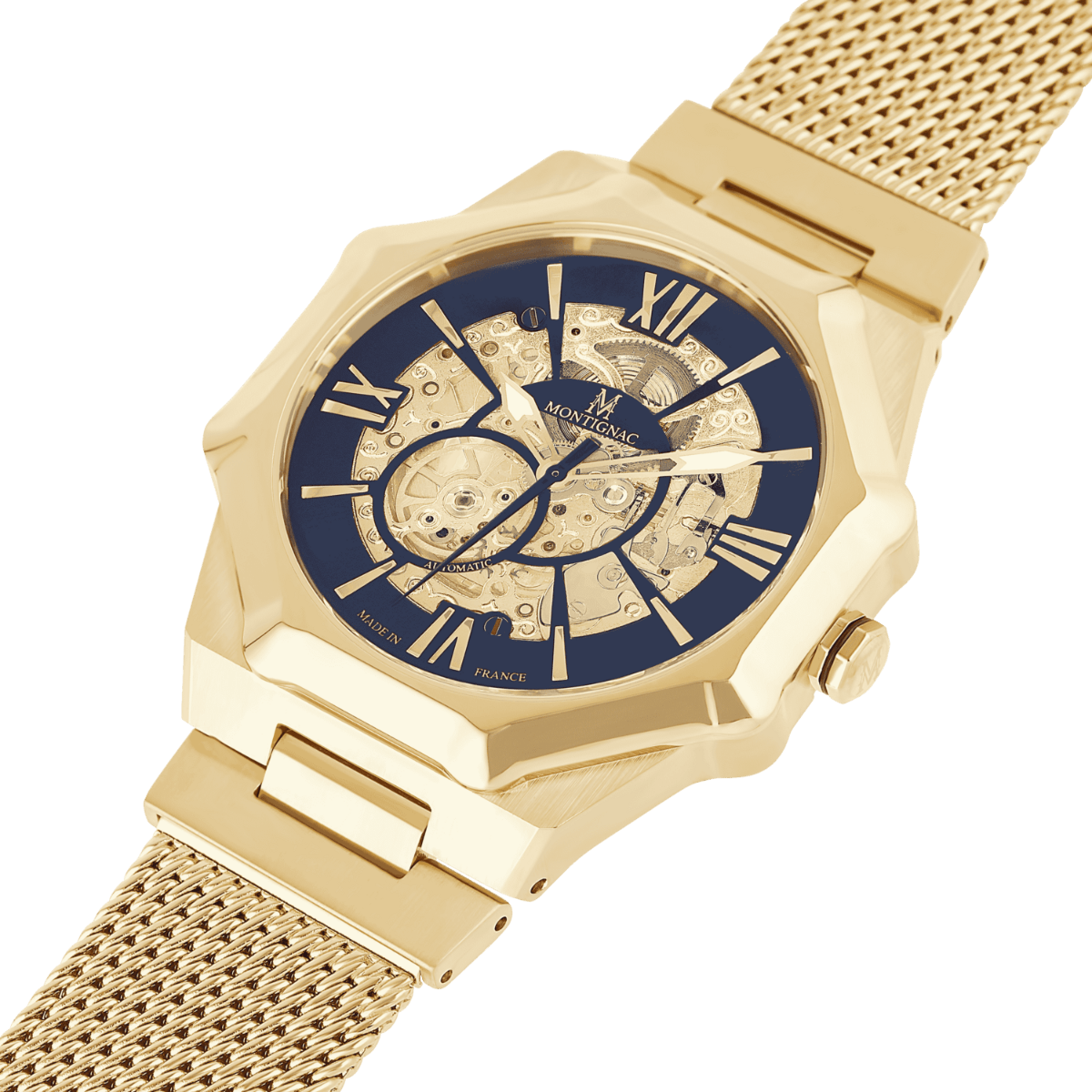 Montre MONTIGNAC Homme Automatique en Acier MOW807