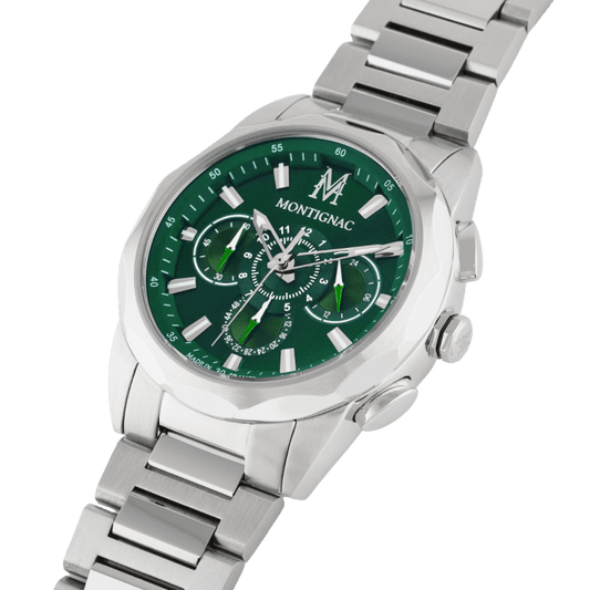 Montre MONTIGNAC Homme Chronographe en Acier MOW906