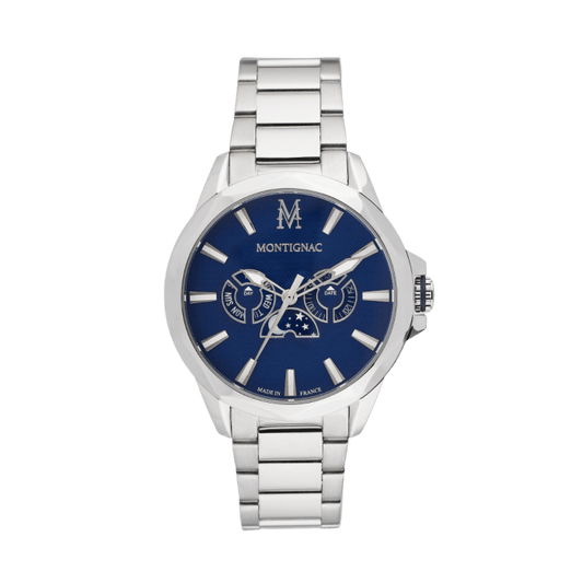 Montre MONTIGNAC Homme Multifonction en Acier MOW908