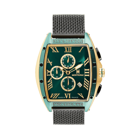 Montre MONTIGNAC Homme Automatique en Acier Milanais MOW801