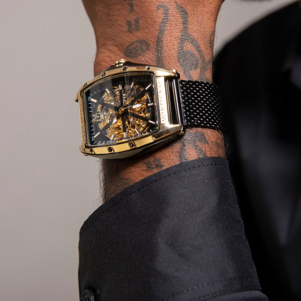 Montre MONTIGNAC Homme Automatique en Acier MOW413