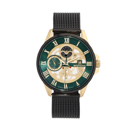 Montre MONTIGNAC Homme en Acier Milanais MOW1001