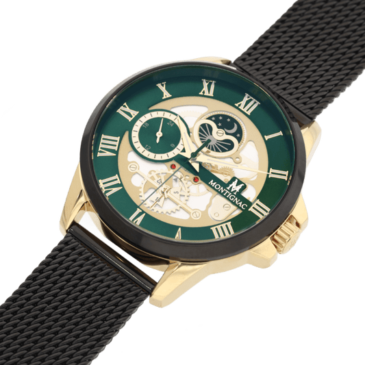 Montre MONTIGNAC Homme en Acier Milanais MOW1001