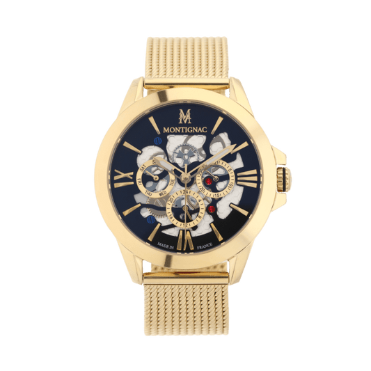 Montre MONTIGNAC Homme en Acier Milanais MOW1003
