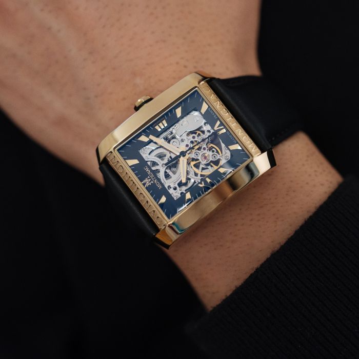 Montre MONTIGNAC Homme Automatique en Cuir MOW1011