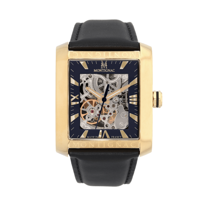Montre MONTIGNAC Homme Automatique en Cuir MOW1011