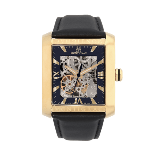 Montre MONTIGNAC Homme Automatique en Cuir MOW1011