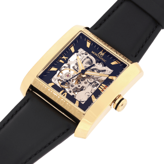 Montre MONTIGNAC Homme Automatique en Cuir MOW1011