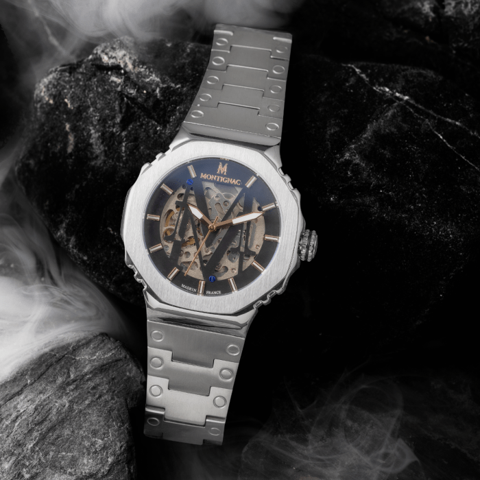 Montre MONTIGNAC Homme Automatique en Acier MOW1107