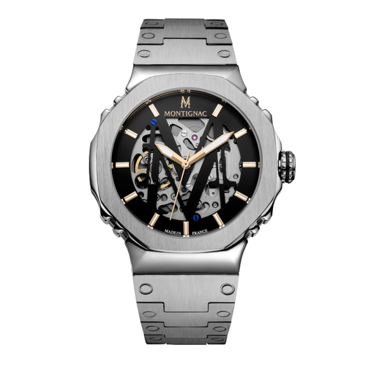 Montre MONTIGNAC Homme Automatique en Acier MOW1107