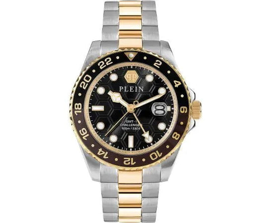 Montre PHILIPP PLEIN Homme Gmt-I Challenger en Acier PWYBA0323