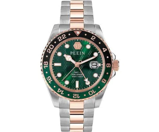Montre PHILIPP PLEIN Homme Gmt-I Challenger en Acier PWYBA0623