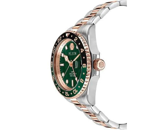 Montre PHILIPP PLEIN Homme Gmt-I Challenger en Acier PWYBA0623