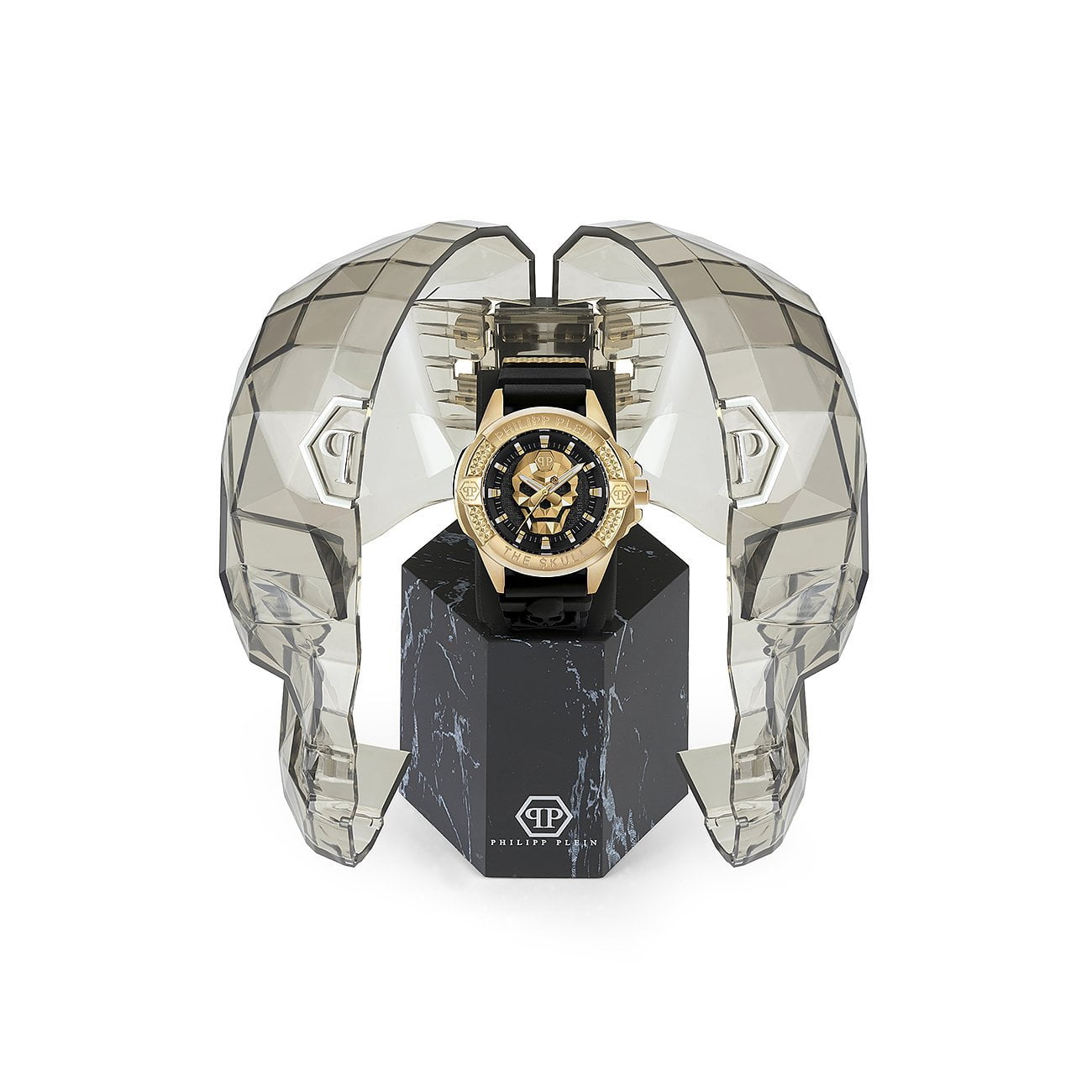 Montre PHILIPP PLEIN Homme The $kull en Silicone Noir PWAAA0221
