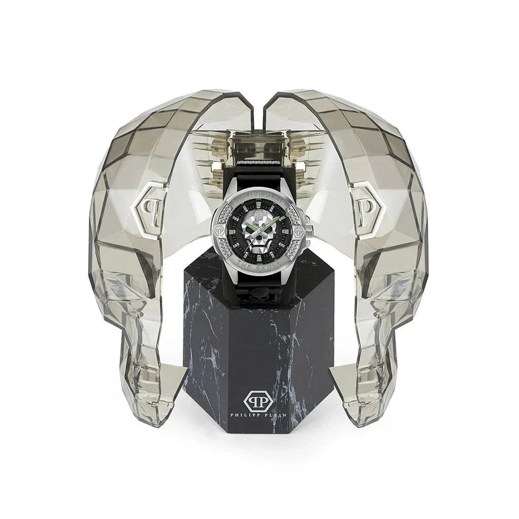 Montre PHILIPP PLEIN Homme The $Kull en Silicone Noir PWAAA0121