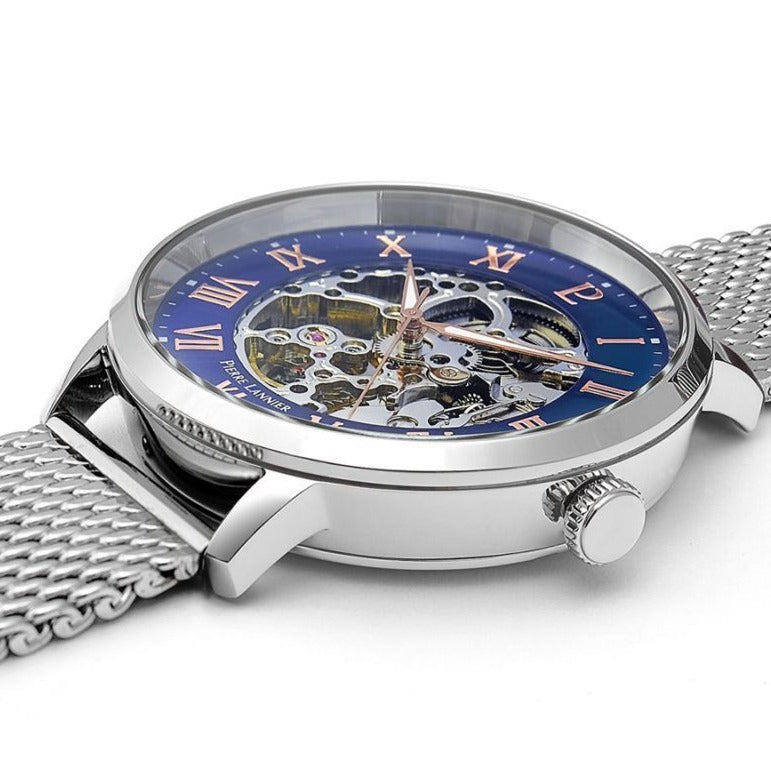 Montre PIERRE LANNIER Homme Automatic Coffret Bracelets Interchangeables 391C168