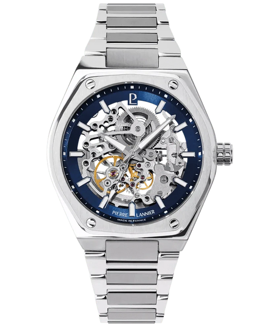 Montre PIERRE LANNIER Homme Copilote Automatique en Acier 308G161