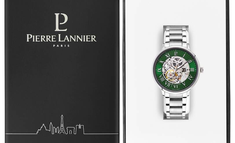 Montre PIERRE LANNIER Homme Automatic en Acier 317B171