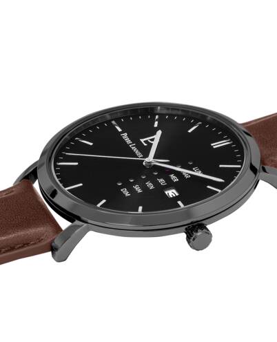 Montre PIERRE LANNIER Homme Data en Cuir 243H434