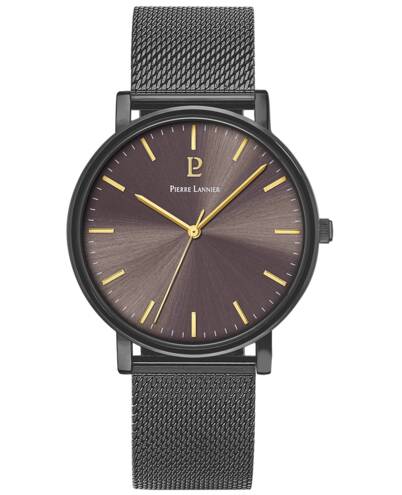 Montre PIERRE LANNIER Homme Essential en Acier Milanais Gris 218F499
