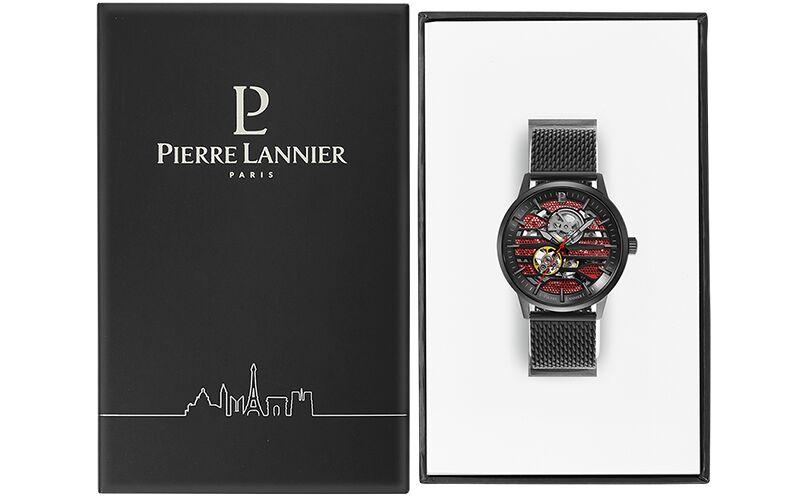 Montre PIERRE LANNIER Homme Automatique Impact en Acier 332C439
