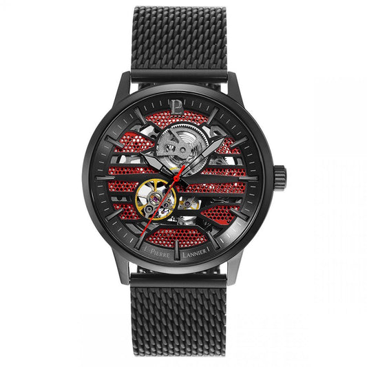Montre PIERRE LANNIER Homme Automatique Impact en Acier 332C439