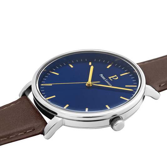 Montre PIERRE LANNIER Homme Essential en Cuir 217G164
