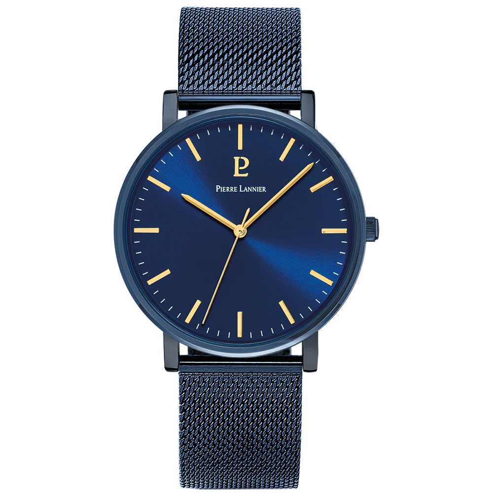 Montre PIERRE LANNIER Homme Essential en Acier Milanais 218F466