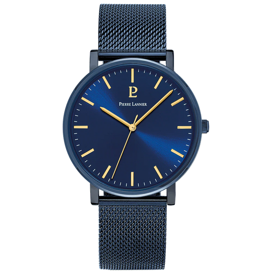 Montre PIERRE LANNIER Homme Essential en Acier Milanais 218F466