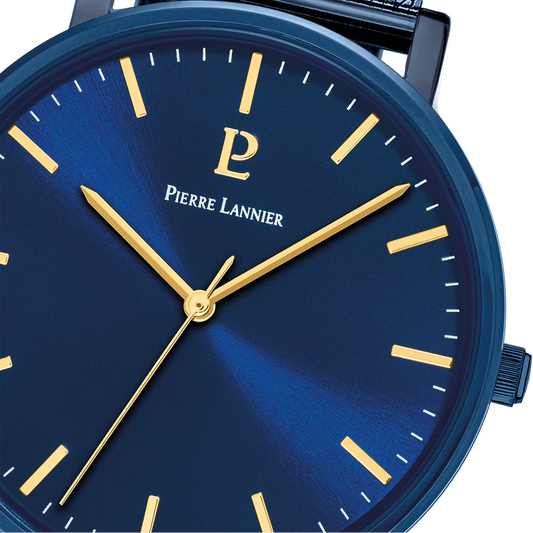 Montre PIERRE LANNIER Homme Essential en Acier Milanais 218F466
