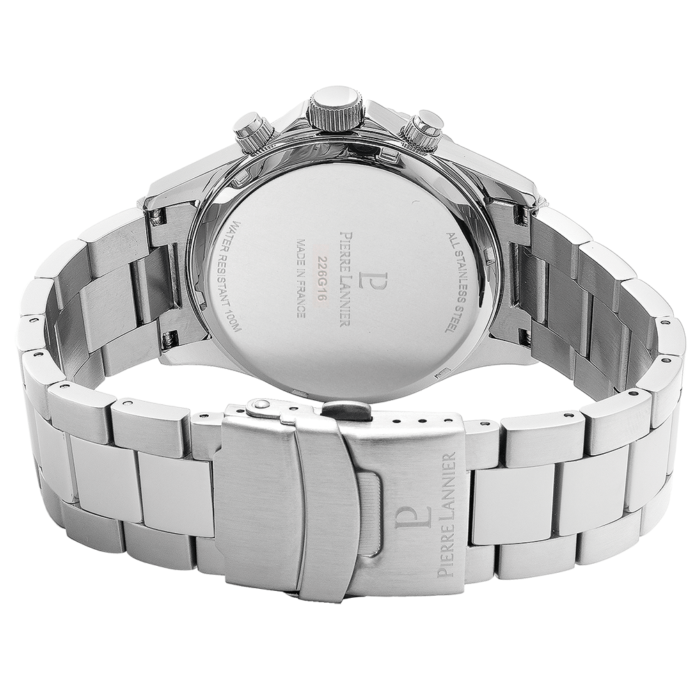 Montre PIERRE LANNIER Homme Cronos en Acier 226G161