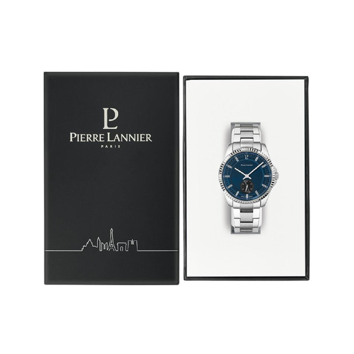 Montre PIERRE LANNIER Homme Metropolitain en Acier 246G161