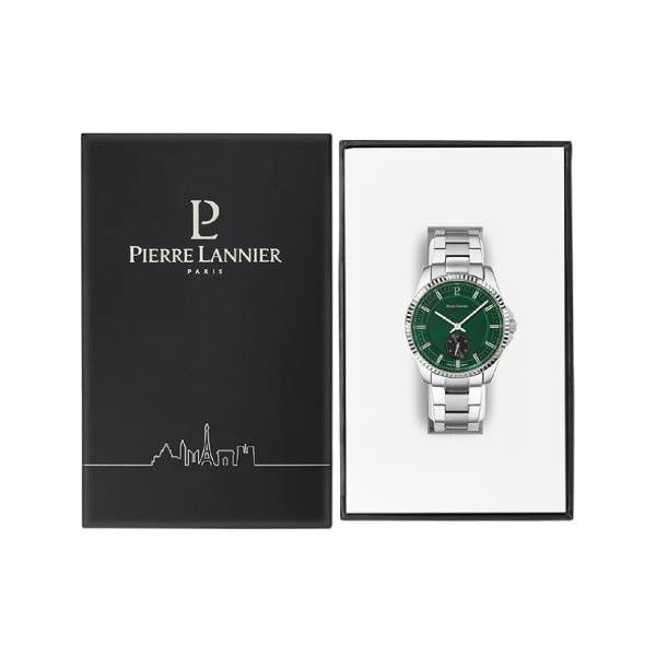Montre PIERRE LANNIER Homme Metropolitain en Acier 246G171