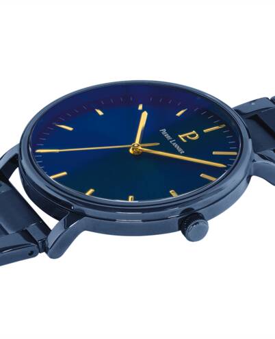 Montre PIERRE LANNIER Homme Essential en Acier Bleu 252G469