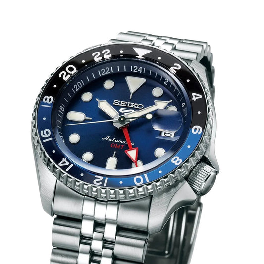 Montre SEIKO 5 Homme Sports Automatique GMT SSK003K1