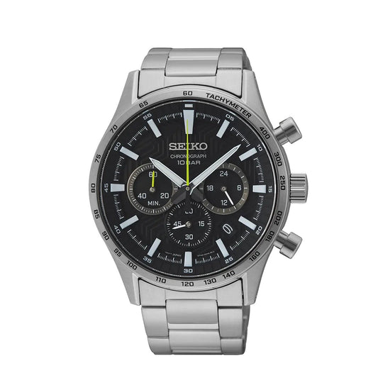 Montre SEIKO Homme Sport Chronographe en Acier SSB413P1