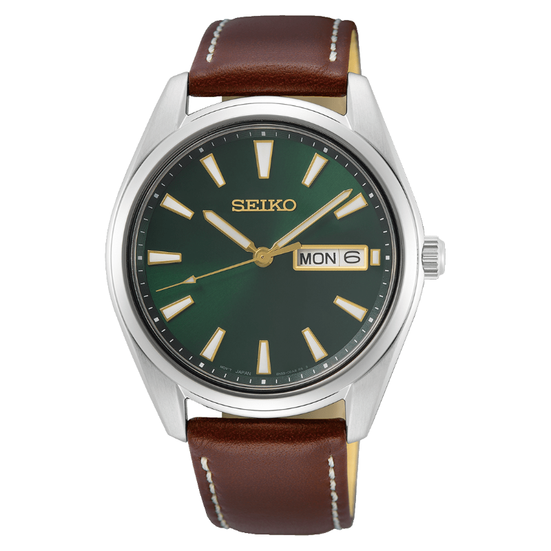 Montre SEIKO Homme Classique en Cuir SUR449P1