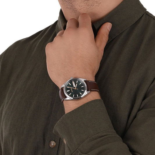 Montre SEIKO Homme Classique en Cuir SUR449P1