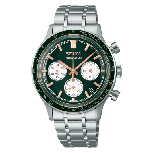 Montre SEIKO Homme Sport Chronographe en Acier SSB481P1