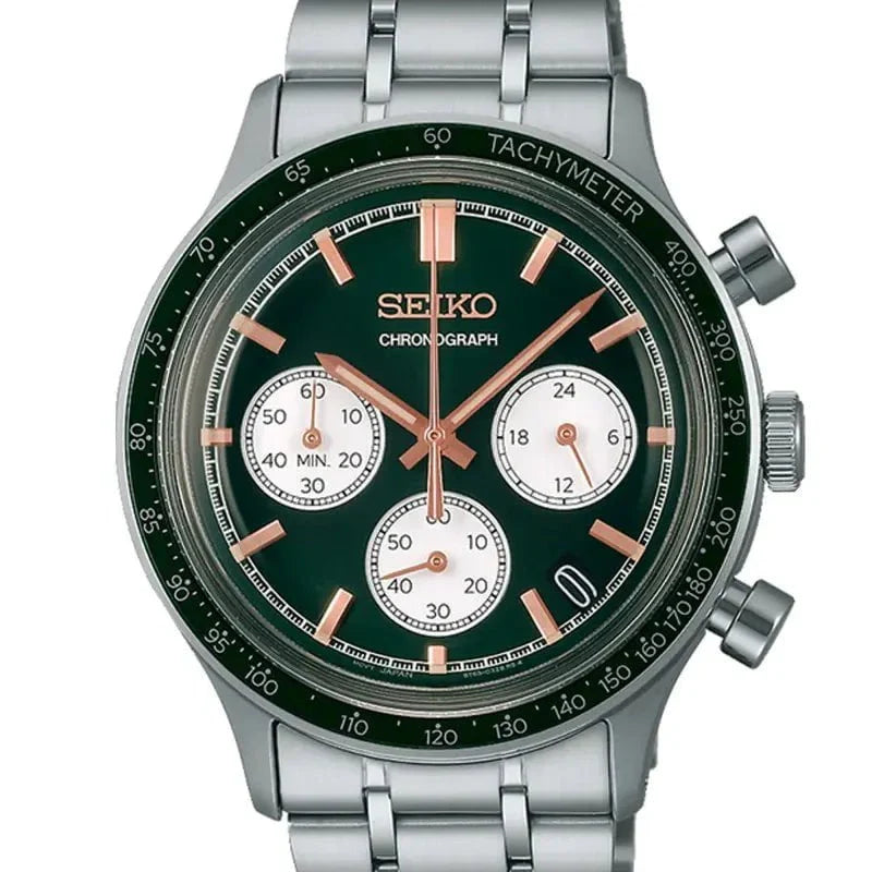 Montre SEIKO Homme Sport Chronographe en Acier SSB481P1