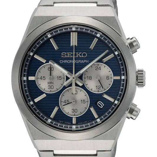 Montre SEIKO Homme Classique Chronographe en Acier SSB453P1