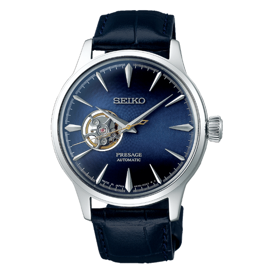 Montre SEIKO Homme Presage Cocktail Automatique Cœur Ouvert SSA405J1